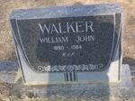 WALKER William John 1880-1964