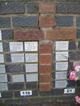 Eastern Cape, GONUBIE, St Martin by the Sea Anglican Church, memorial wall