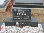 PRIEM  Frank 1918-1990