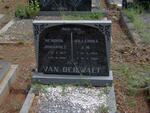 WALT Hendrik Johannes, van der 1917-1991 & Willemina J. M. 1913-1998