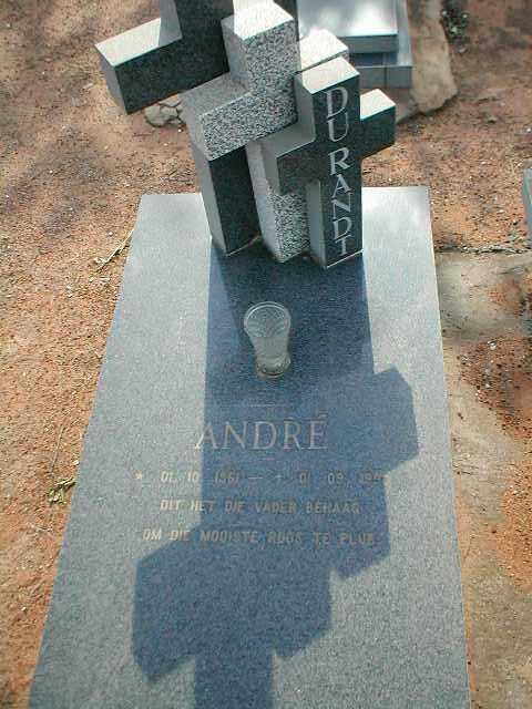 RANDT Andre, du 1961-1990