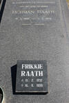 RAATH Herman 1960-1979 :: RAATH Frikkie 1932-1999 