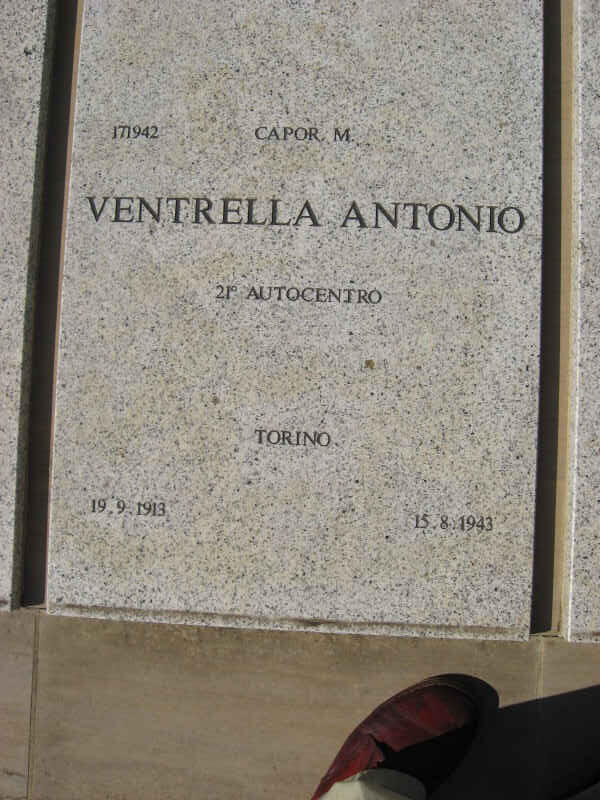 VENTRELLA Antonio 1913-1943