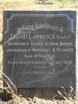 BANKS David Lawrence 1918-1939