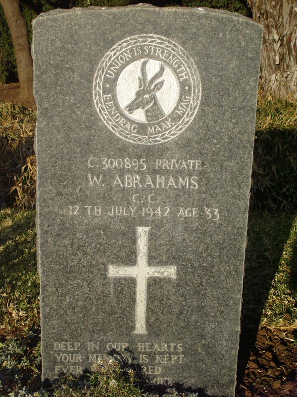 ABRAHAMS W. -1942