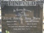 PINFOLD Alfred James 1897-1945 & Anna Maria KING 1905-1974