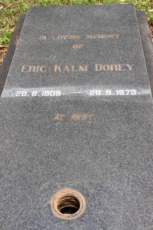 DOREY Eric Kalm 1908-1973