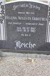 REICHE Helena Augusta Dorothea formerly RABE nee SCHUTZE 1897-1987