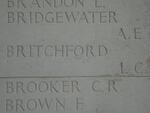 BRITCHFORD L.C. :: BRIDGEWATER A.E. :: BROOKER C.R. :: BROWN F.