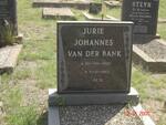 BANK Jurie Johannes, van der 1920-1953