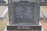 RODEL Ernest 1901-1986 & Alvina 1903-2000
