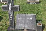 ROBBERTSE Carl 1939-2004 & Elize 1942-
