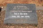 ROESTROFF Charlotte 1878-1946