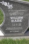 RABE Willem 1926-2003