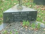 BOULTON Wayne William 1984-1984