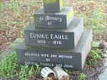 EARLE Eunice 1896-1976