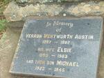 AUSTIN Vernon Wentworth 1887-1982 & Elsie 1885-1983 :: AUSTIN Michael 1923-1945