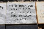 ORCHISON Keith 1925-1989