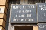 KLIPFEL Mavis 1926-1988