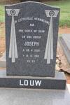 LOUW Joseph 1936-1982