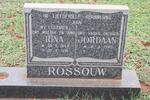 ROSSOUW Jordaan 1940- & Rina 1948-1991