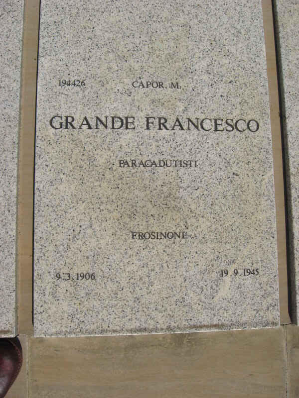 GRANDE Francesco 1906-1945
