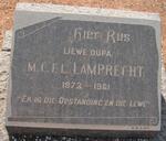 LAMPRECHT M.C.F.L. 1873-1961