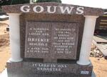 GOUWS Driekie 1949-2004