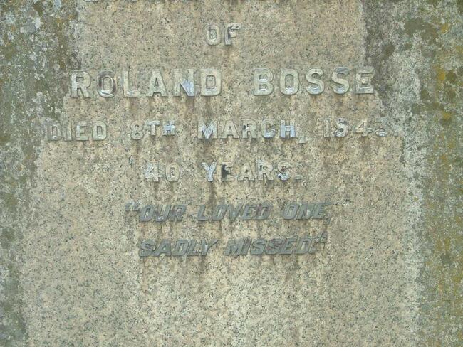 BOSSE  Roland -1943