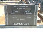 REYNOLDS Clifford Berty 1916-1977 & Rachel Elizabeth 1930-1980