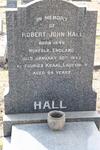 HALL Robert John 1849-1943