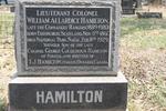 HAMILTON William Allardice 1867-1929