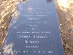 DURANT Frederik Adriaan 1914-1985 & Jacoba Adriana SPIES 1922-1992