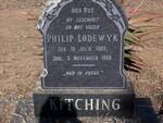 KITCHING Philip Lodewyk 1905-1960