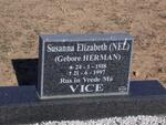 VICE Susanna Elizabeth formerly NEL nee HERMAN 1918-1997