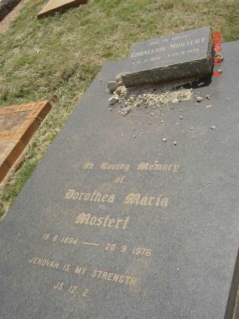 MOSTERT Dorothea Maria 1894-1976