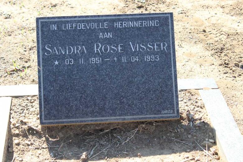 VISSER Sandra Rose 1951-1993