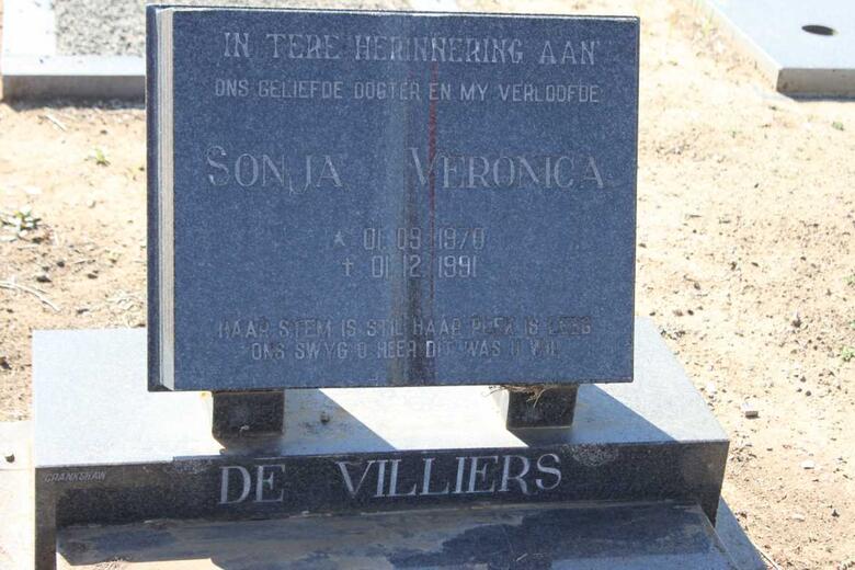 VILLIERS Sonja Veronica, de 1970-1991 