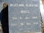 BENTZ Wilhelmine Albertine 1888-1946