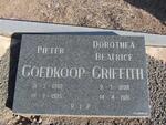 GOEDKOOP Pieter 1906-1985 :: GRIFFITH Dorothea Beactrice 1898-1981