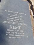 KEMP Johan Gideon Georg 1932-2004