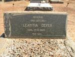 GEYER Leatitia 1940-1940