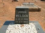 WELDON Johan 1942-1942