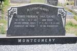 MONTGOMERY George Frederick 1912-1993 & Anna VISSER 1913-1969