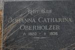 OBERHOLZER Johanna Catharina 1920-1936
