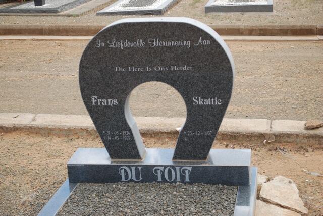 TOIT Frans, du 1924-1995 & Skattie 1937-
