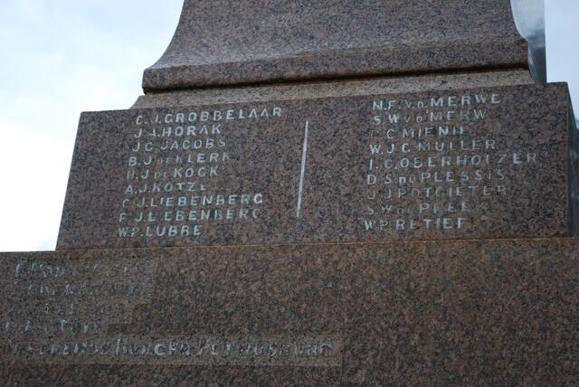 4. Anglo Boer War monument