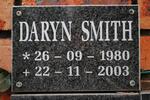 SMITH Daryn 1980-2003