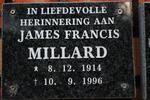 MILLARD James Francis 1914-1996