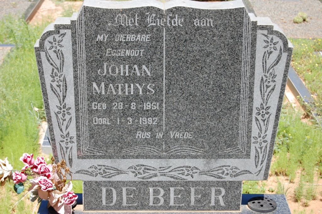 BEER Johan Mathys, de 1951-1992
